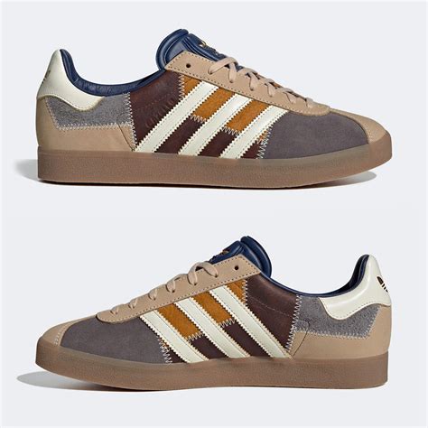 atmos x adidas gazelle 85 patchwork|gazelle patchwork release date.